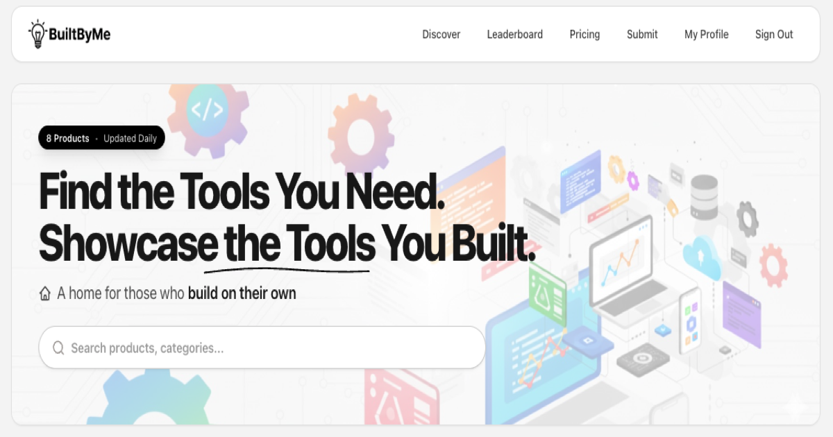 BuiltByMe screenshot 1
