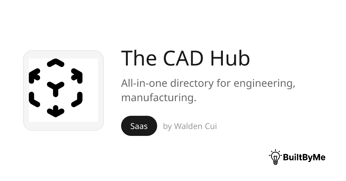 The CAD Hub - All-in-one directory for engineering, manufacturing ...