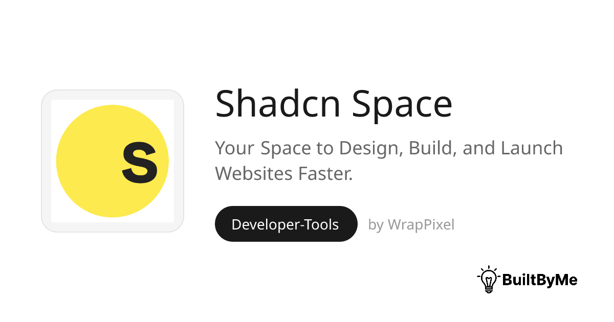Shadcn Space - Your Space to Design, Build, and Launch Websites Faster ...