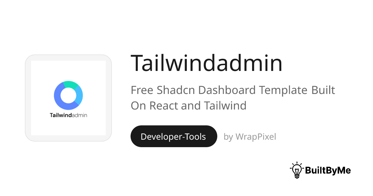 Tailwindadmin - Free Shadcn Dashboard Template Built On React and ...